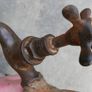 Antique Water Faucet Spigot Bathroom / Kitchen Sink Single metal Knob Image 5
