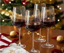 Killarney Crystal Kenmare Wine Glasses [8]