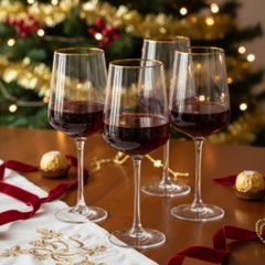 Killarney Crystal Kenmare Wine Glasses [8]