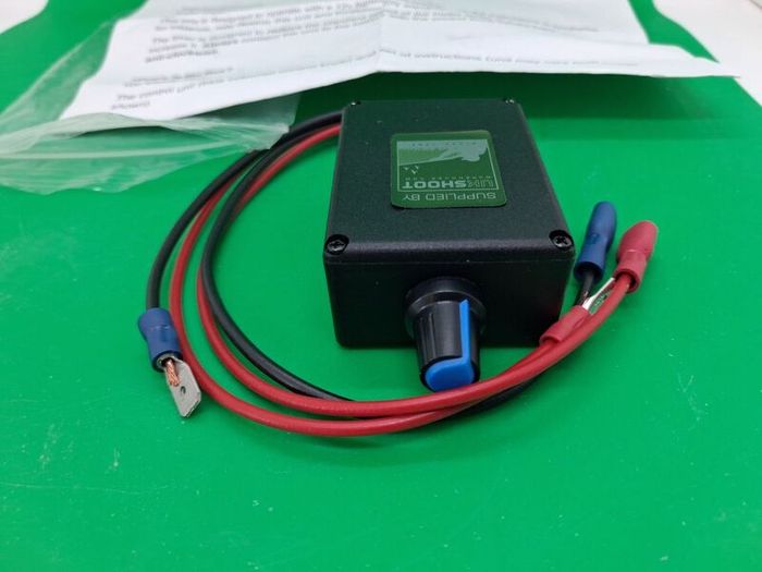 Postage - Rotary Speed Controller For 12v Control - Uk Shoot