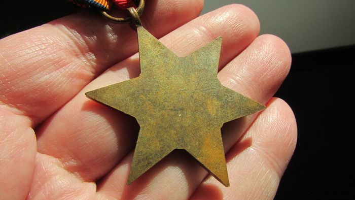 Original Burma Star 1941-45.Full size bronze.WW2.
