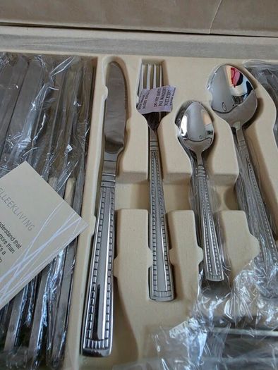 belleek living 72 pce cutlery set