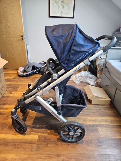 Uppababy Vista + Maxicosi Pebble Plus and Pearl