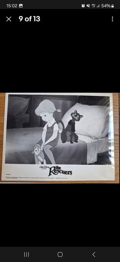 Walt Disney  Classic THE RESCUERS  pres kit