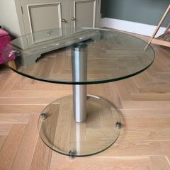 Glass Occasional/Side Table (Pair)