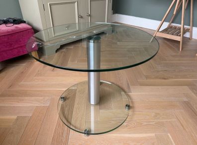 Glass Occasional/Side Table (Pair)