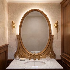 Very nice old French mirror..