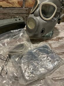vintage gas mask