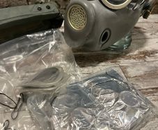 vintage gas mask