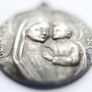 Vintage Antaya Sterling Silver ''our Lady Of Good Counsel'' Pendant Medal Image 5