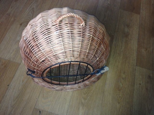 Wicker Cat Basket Carrier