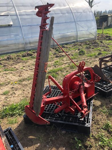 Fingerbar mower