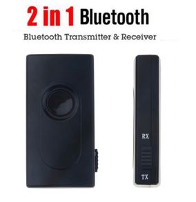 2in1 Bluetooth Transmitter Receiver Car Kit 3.5mm Stereo Wireless Music Audio