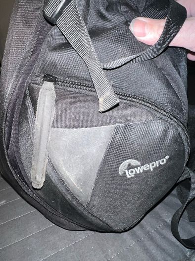 Large lowepro camera bag with quick side camera access