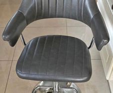 2 grey bar stools for 50 euro