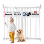 BabyDan Flexi Fit Metal Stair Gate - White (67-105.5cm) Image 3