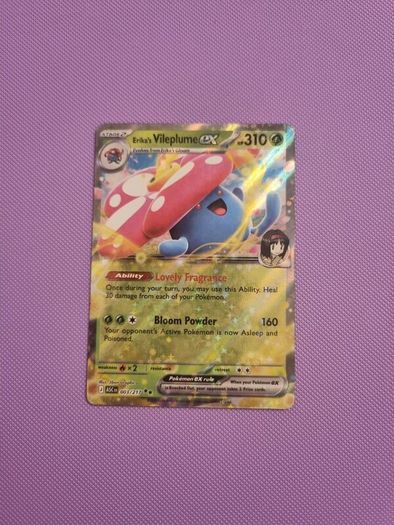 Erikas Vileplume Ex (003/217) Pokemon Card from Ascended Hereos