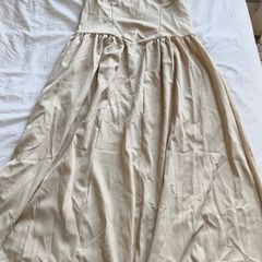 Beige/ nude long dress