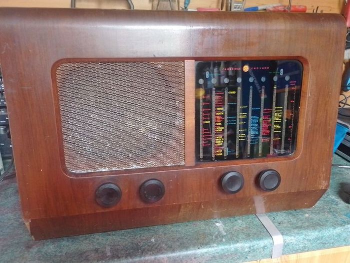 1950 PYE p.35 radio