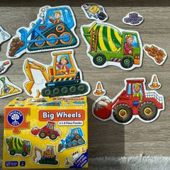 Big Wheels puzzle orchard toys