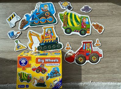 Big Wheels puzzle orchard toys