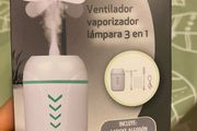 Brand New humidifier usd power and and nightlight and mini desk fan