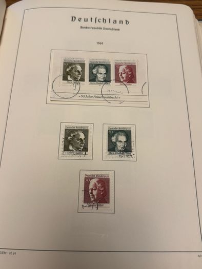 Stamp album GERMANY