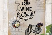 Wine O'Clock Sign