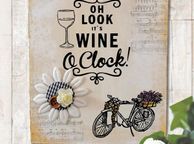 main image for ad Wine O'Clock Sign