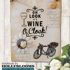 Wine O'Clock Sign