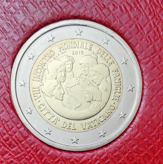 Vatican 2 Euro Brilliant Uncirculated Coin 2015 - Meeting of Families Philadelphia