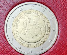 Vatican 2 Euro Brilliant Uncirculated Coin 2015 - Meeting of Families Philadelphia