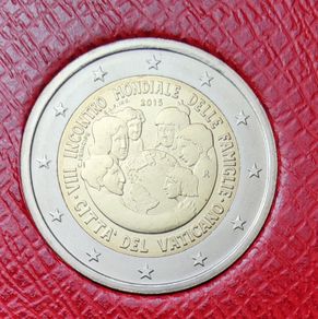 Vatican 2 Euro Brilliant Uncirculated Coin 2015 - Meeting of Families Philadelphia