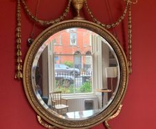 Antique Adams Wall Mirror