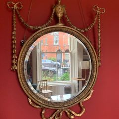 Antique Adams Wall Mirror