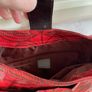 Orla Kiely ladies raspberry crossbody bag Image 5