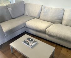 Grey corner sofa l shaped
