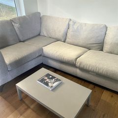 Grey corner sofa l shaped