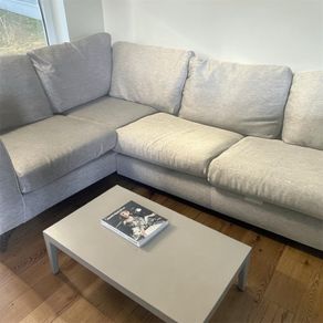 Grey corner sofa l shaped