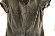 Womens shirt H&amp;M Green