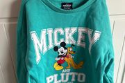 10-11y Mickey Mouse &amp; Pluto jumper