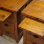 Pair of Irish Coast Reclaimed Wood Bedside Cabinets Image 6