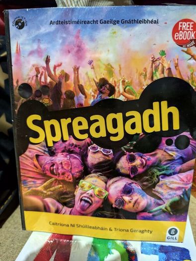 BRAND NEW Spreagadh Leaving Cert Irish Ordinary Level Still Sealed!