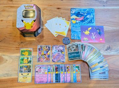 English Pokemon Cards Gift Set (Large) 30th Celebration Edition