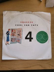 Squeeze Cool For Cats 7 inch Vinyl A and M Records