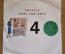 Squeeze Cool For Cats 7 inch Vinyl A and M Records