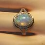 Rare Ethiopian Welo Opal Ring Image 5