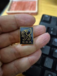 Vintage S.S.A. Badge