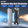 EAGET Metal M.2 NVMe SSD Enclosure, External Portable M.2 NVMe SSD Case Adapter,USB 3.2 Gen 2 Type-C (10 Gbps) to NVMe PCIe M.2 SSD Enclosure Image 5