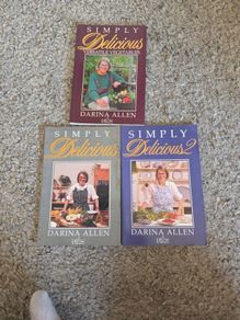 Three Darina Allen simply delicious cook books
